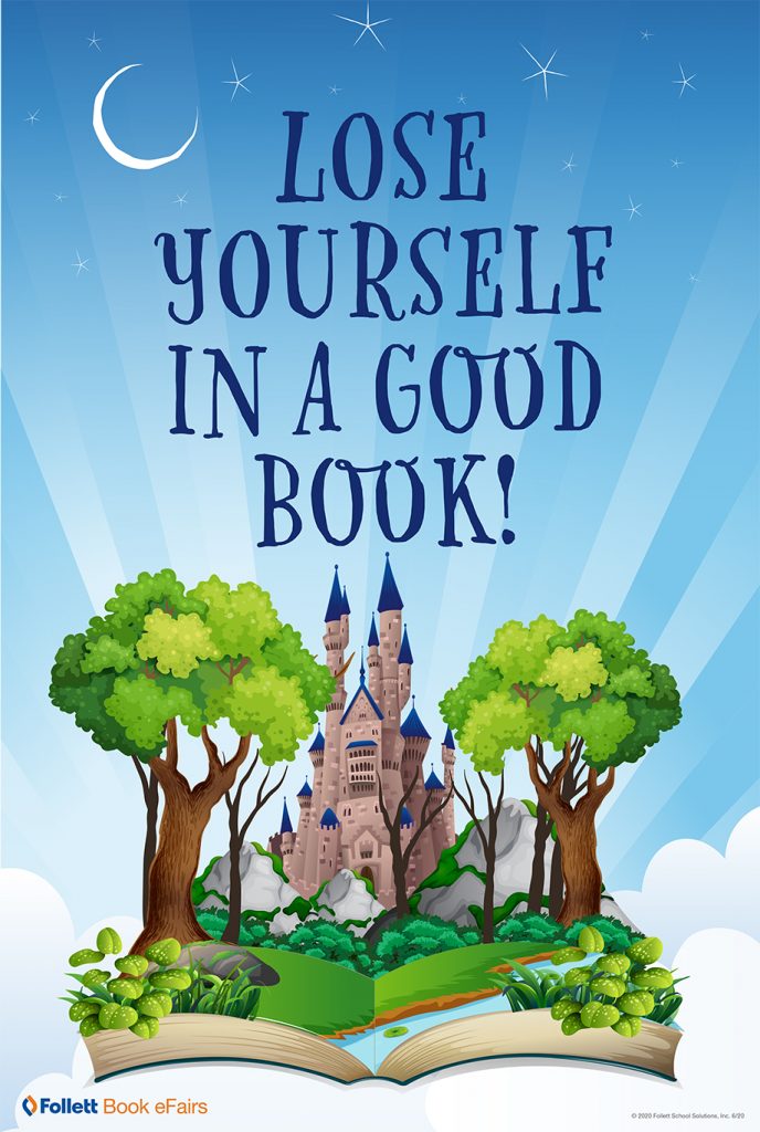 Lose Yourself in a Good Book! flyer.